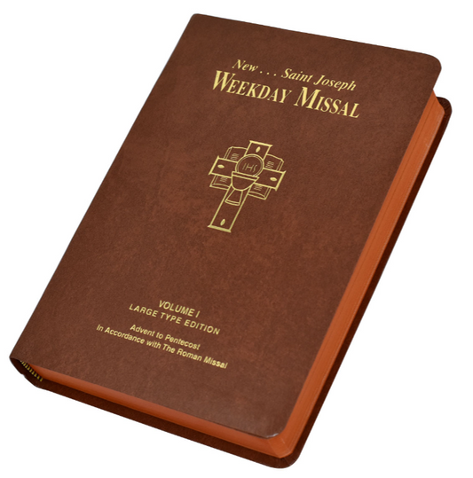 St. Joseph Weekday Missal Vol. 1, Advent to Pentecost, Large Type