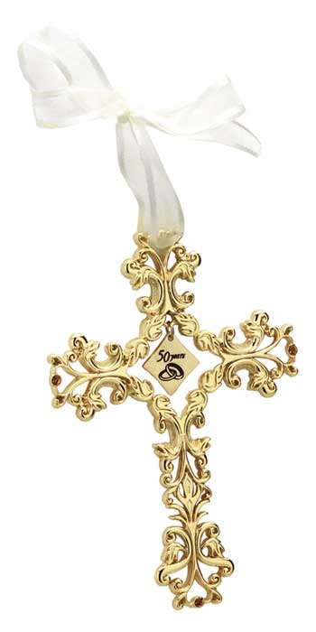 Filigree Cross for 50th Anniversary