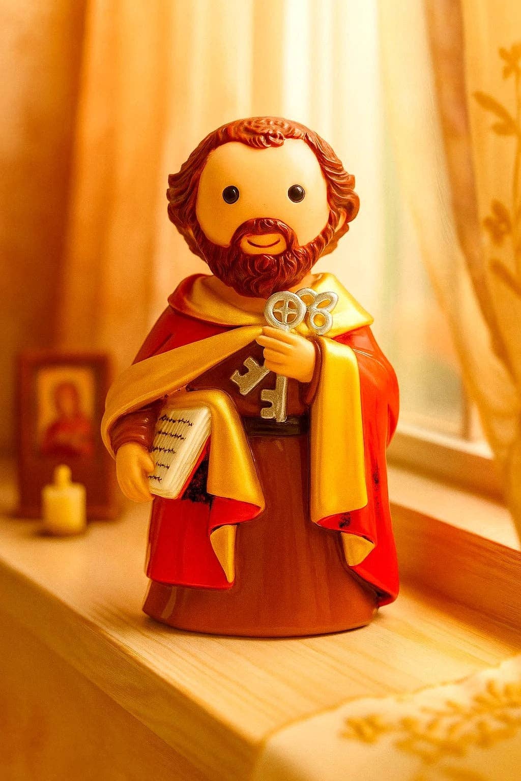 Saint Peter Kids Statue
