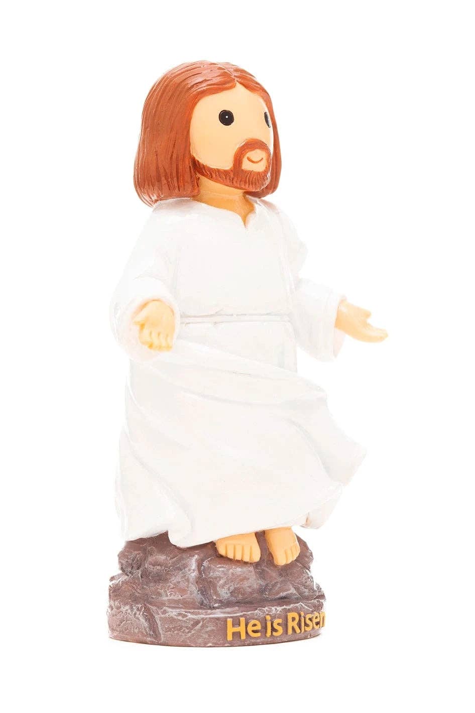 He Is Risen Jesus Kids Statue