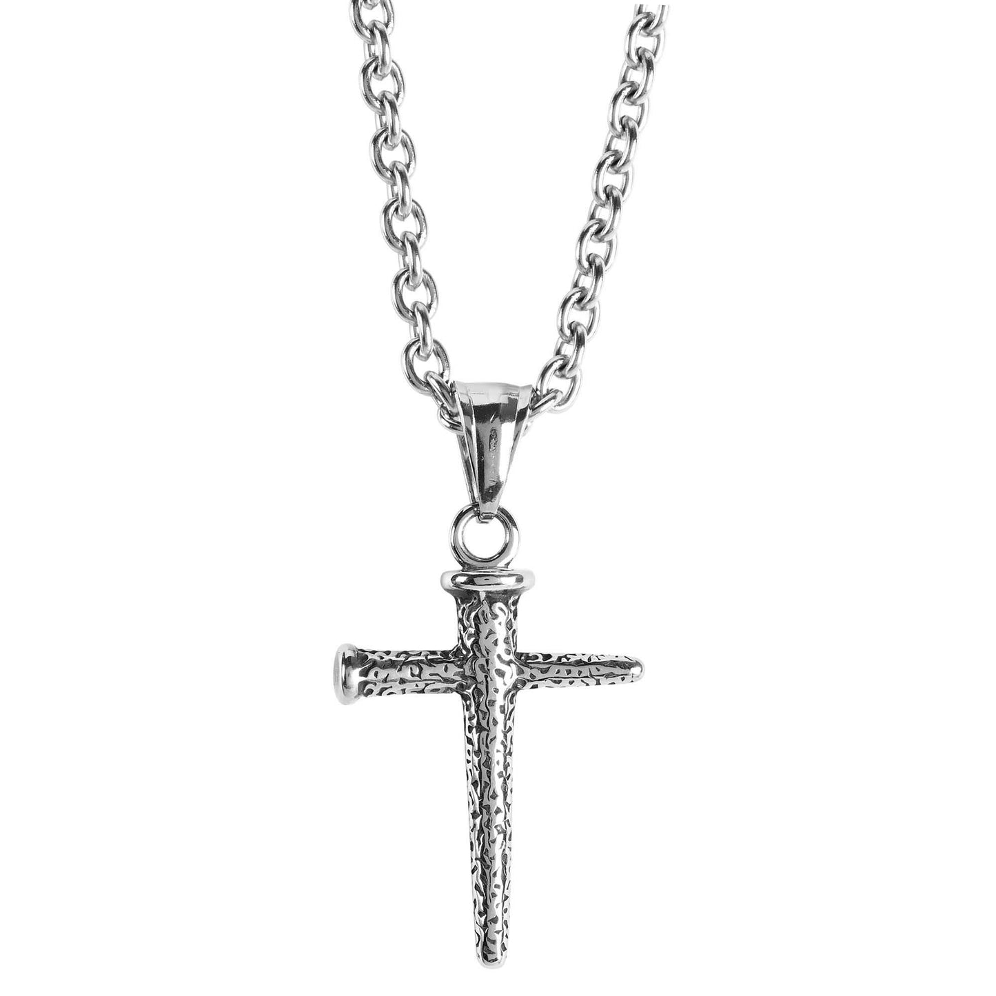 Necklace Gods Guy Nail Cross