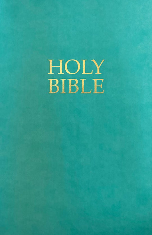 KJVER Gift & Award Holy Bible Deluxe Edition-Coastal Blue Ultrasoft