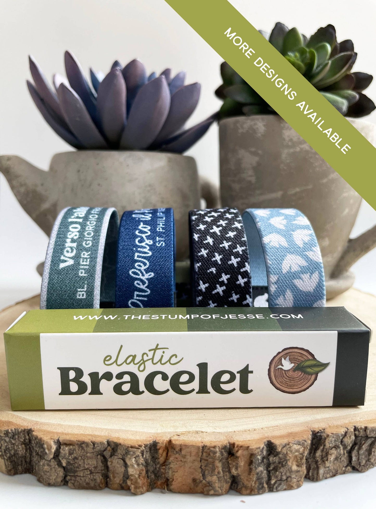Call Your Mother | Reversible Elastic Bracelet I Catholic
