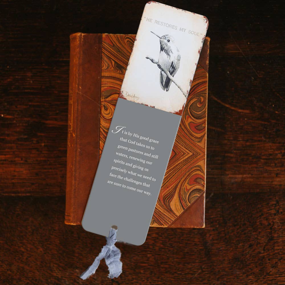 “He Restores My Soul” Bookmark