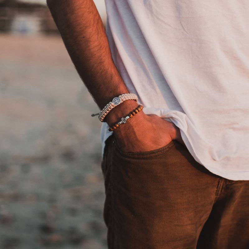 Rooted In Faith Bracelet - St. Peregrine Medal