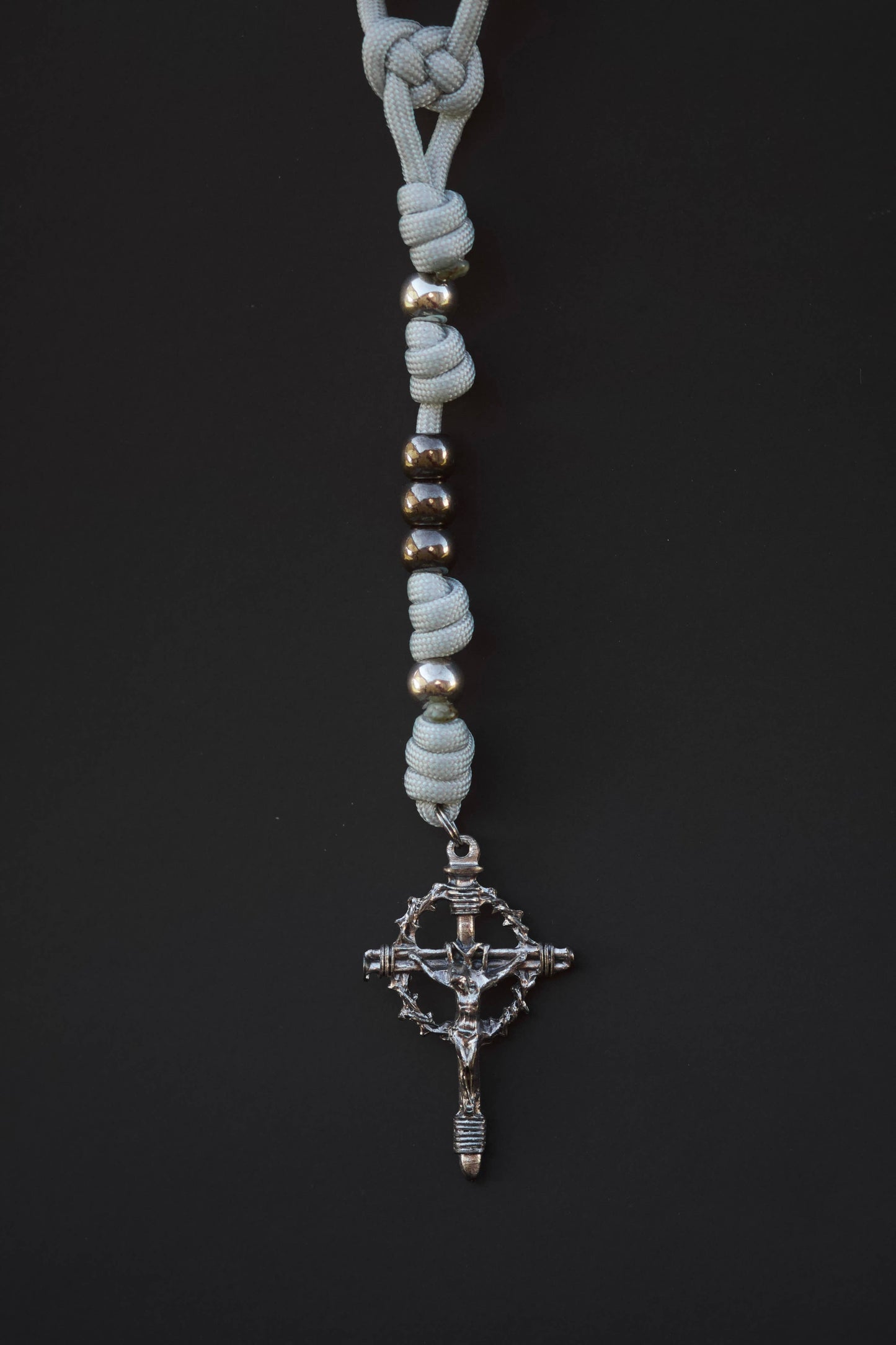 Ashes to Ashes Paracord Rosary