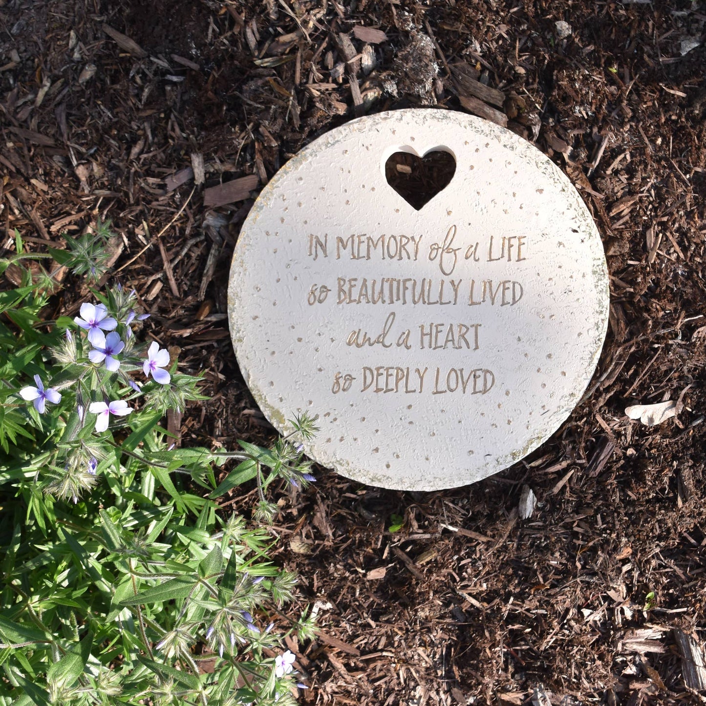 In Memory - 10" Garden Stone