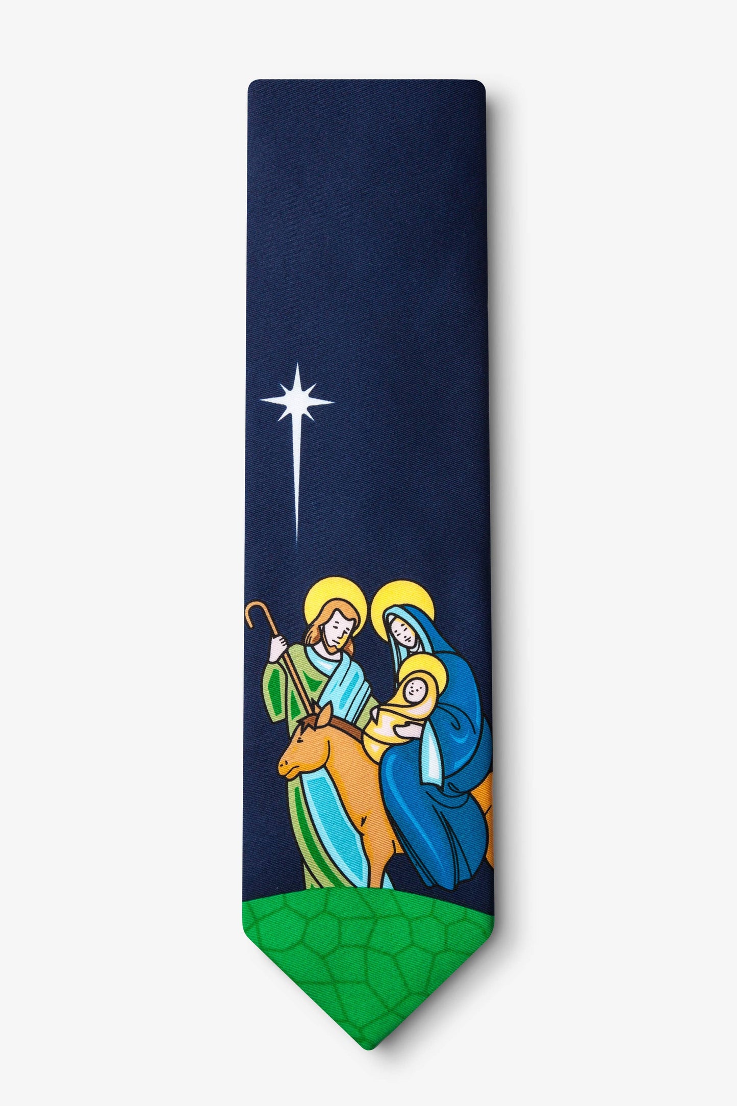 Jesus, Mary & Joseph Christmas Necktie by WIldTies
