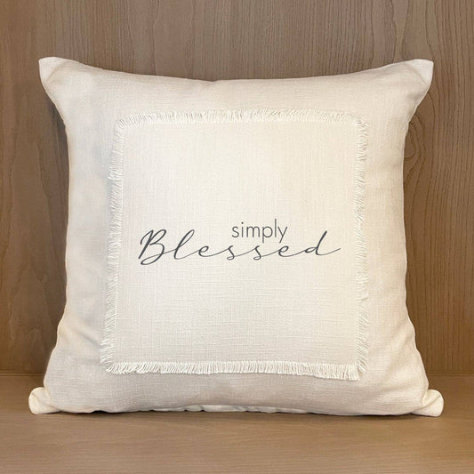 Simply blessed Pillow Cover