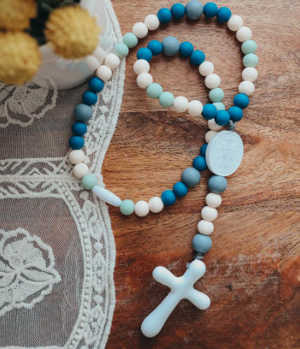 Chews Life Silicone Rosary - Assisi