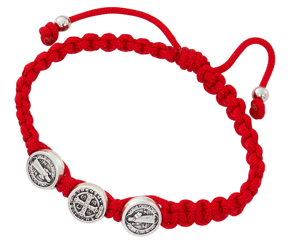 KIDS ST. BENEDICT CORDED BRACELET