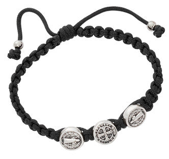 KIDS ST. BENEDICT CORDED BRACELET