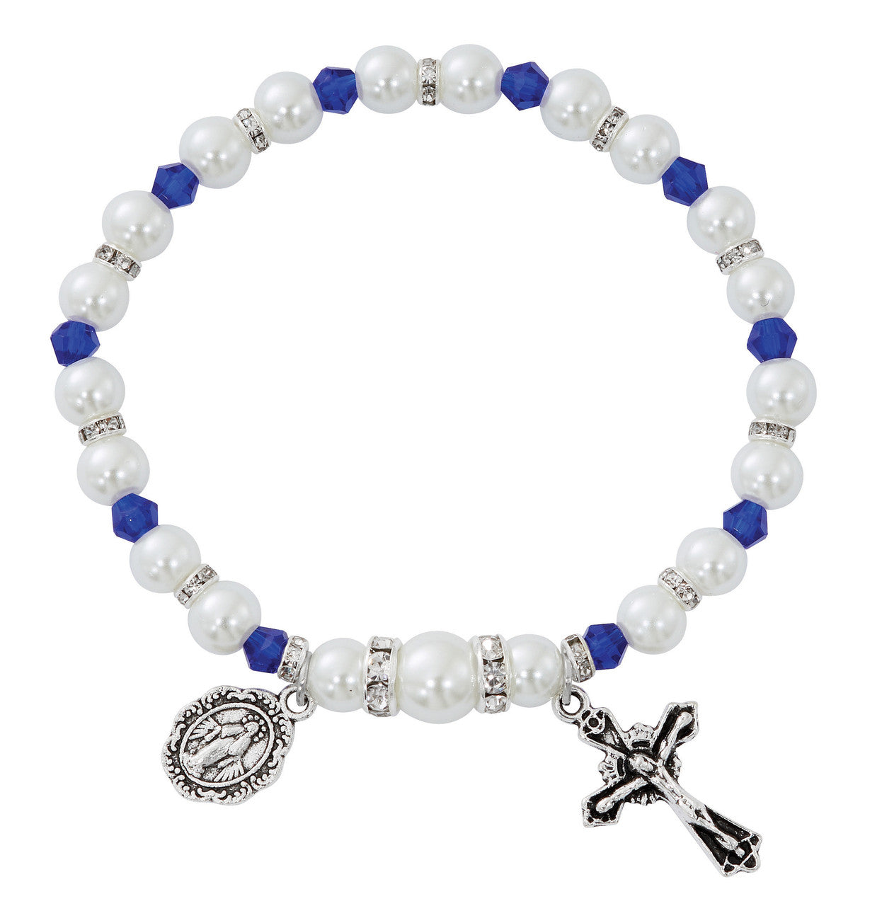 Stretch Rosary Bracelet (CHOOSE YOUR BIRTHSTONE)