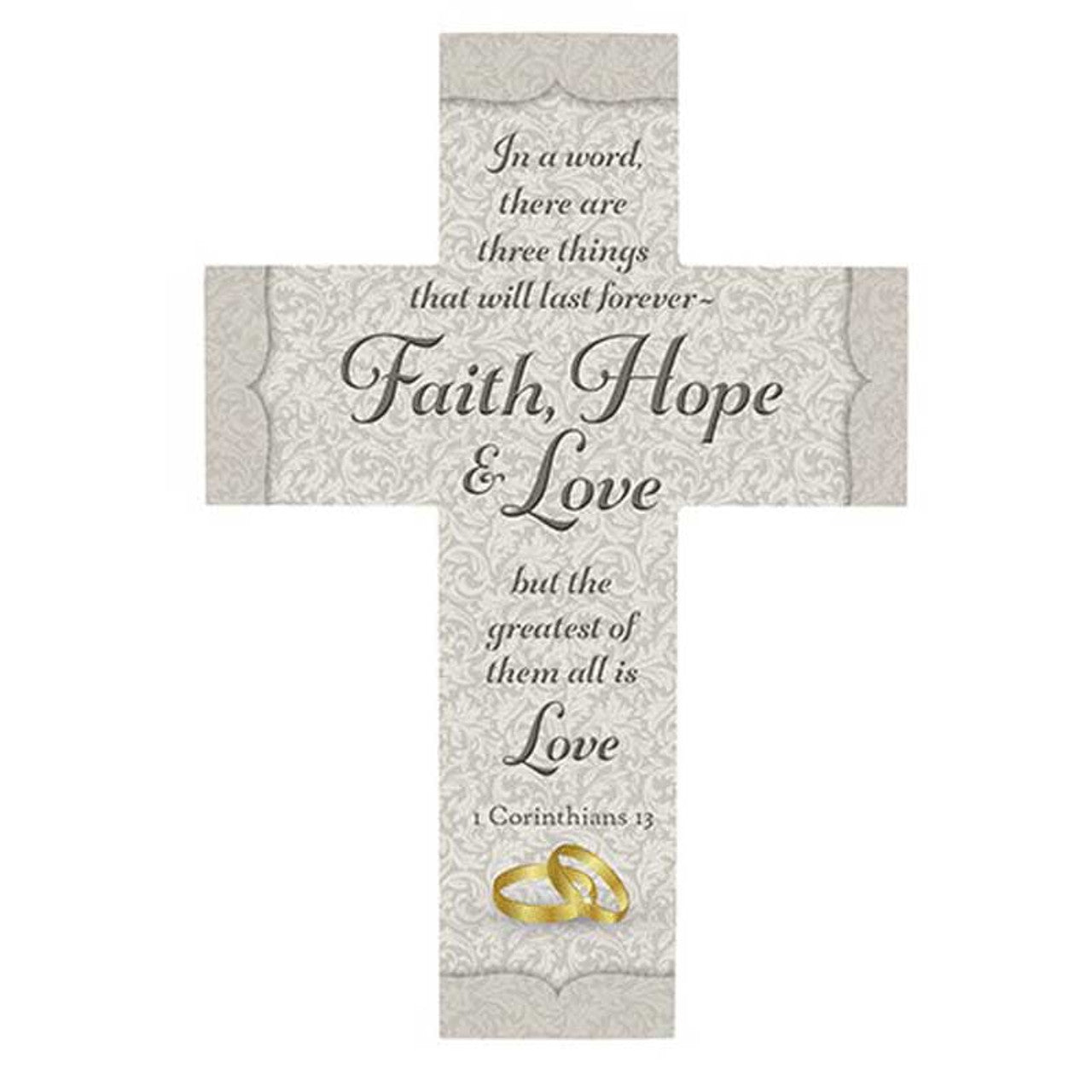 Faith Hope Love Cross