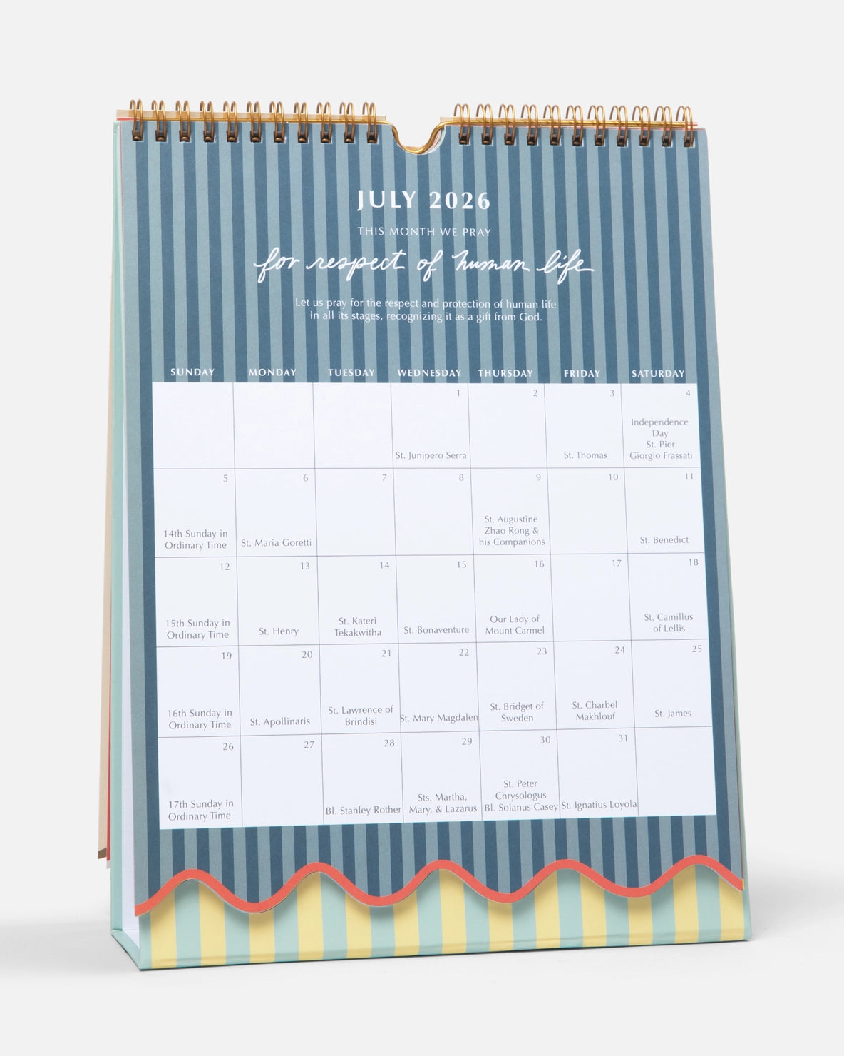 2026 Liturgical Catholic Calendar