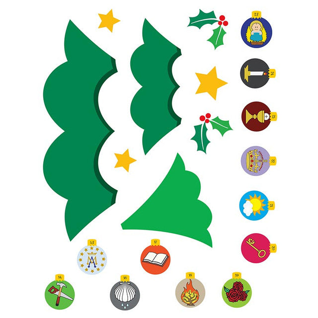 Jesse Tree Sticker Set