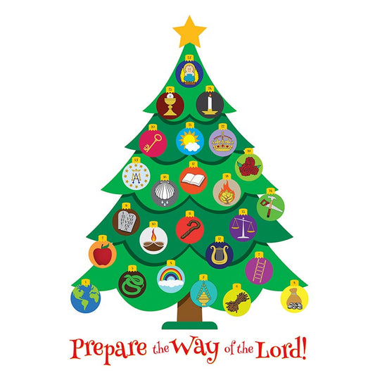 Jesse Tree Sticker Set