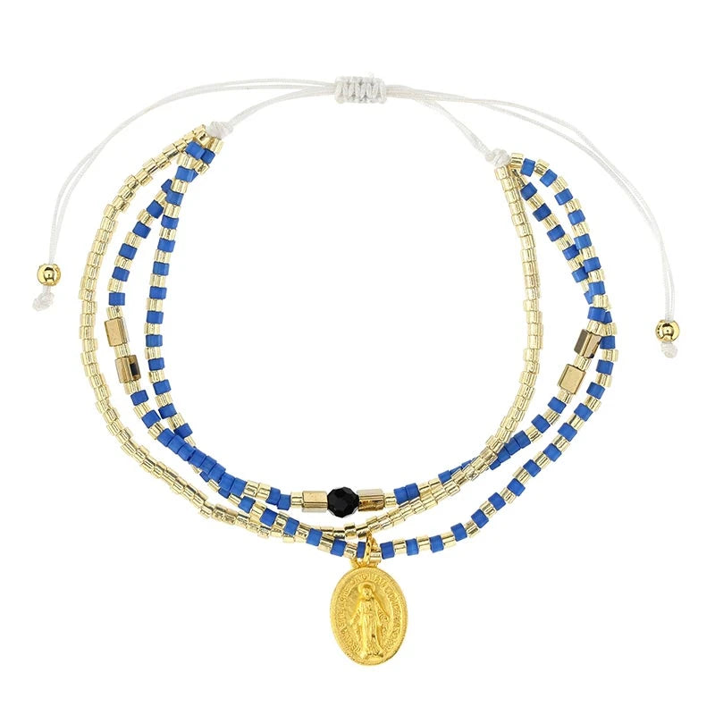 Miraculous Medal Adjustable Bracelet