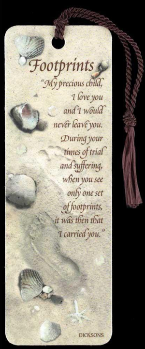 Bookmark - Footprints