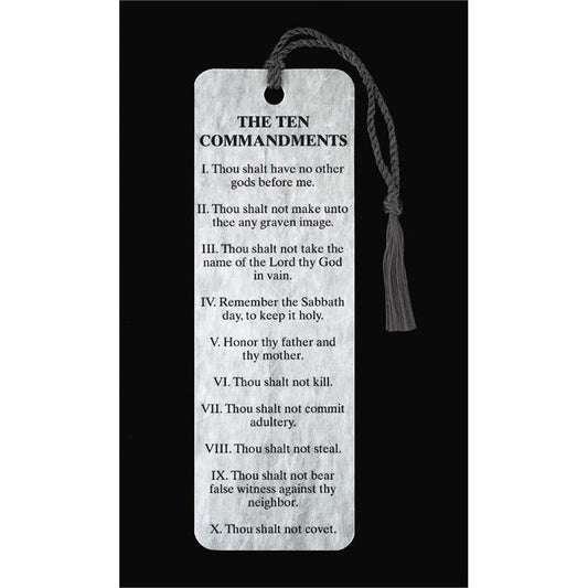 Bookmark - 10 Commandments