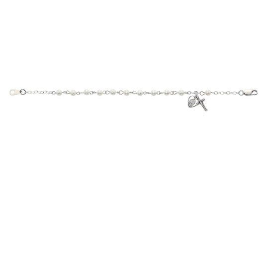 6 1/2" 3MM PEARL BRACELET