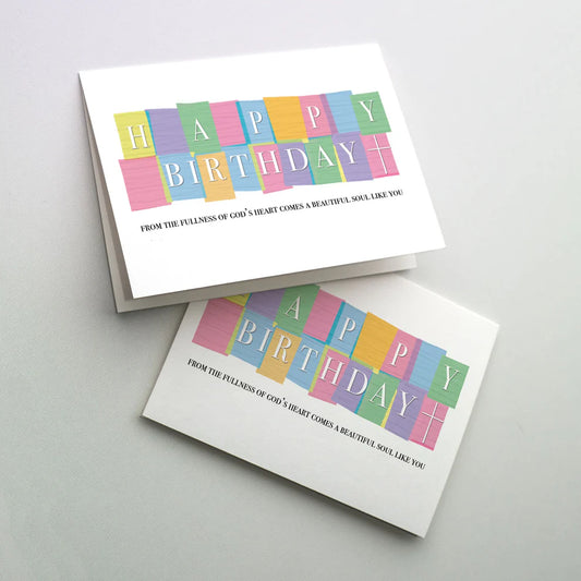 From the Fullness of God’s Heart - Birthday Card