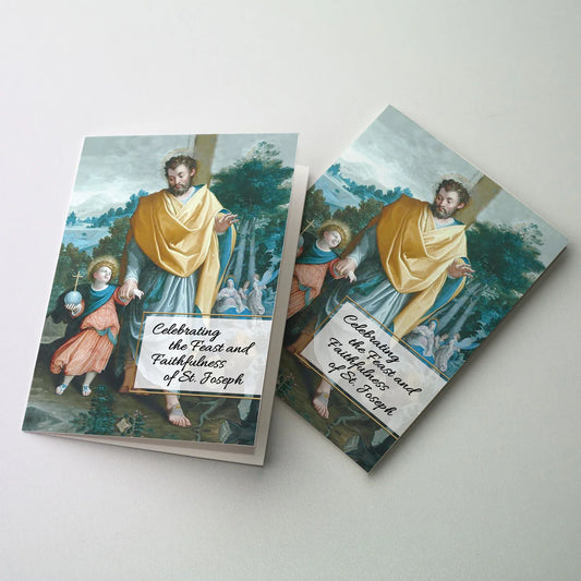Celebrating the Feast and Faithfulness of St. Joseph - St. Joseph's Day Card
