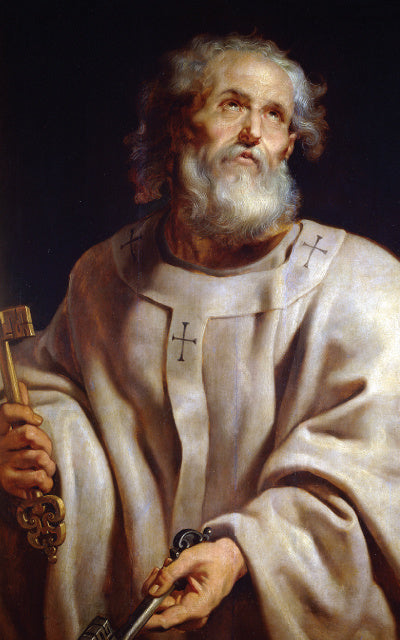Catholic Evangelization Holy Card: The Papacy