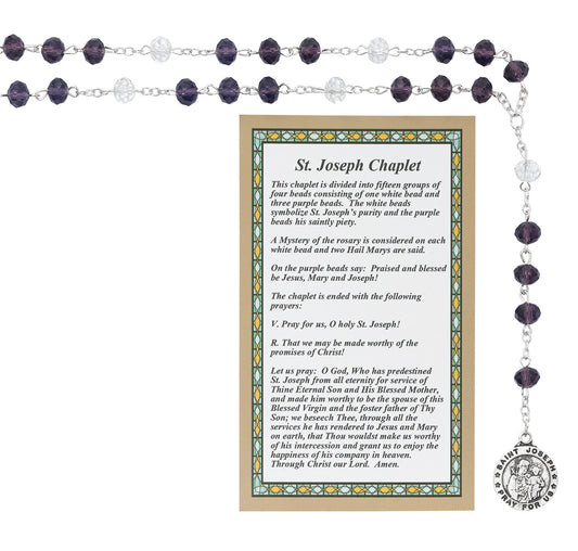 St. Joseph Chaplet with Card