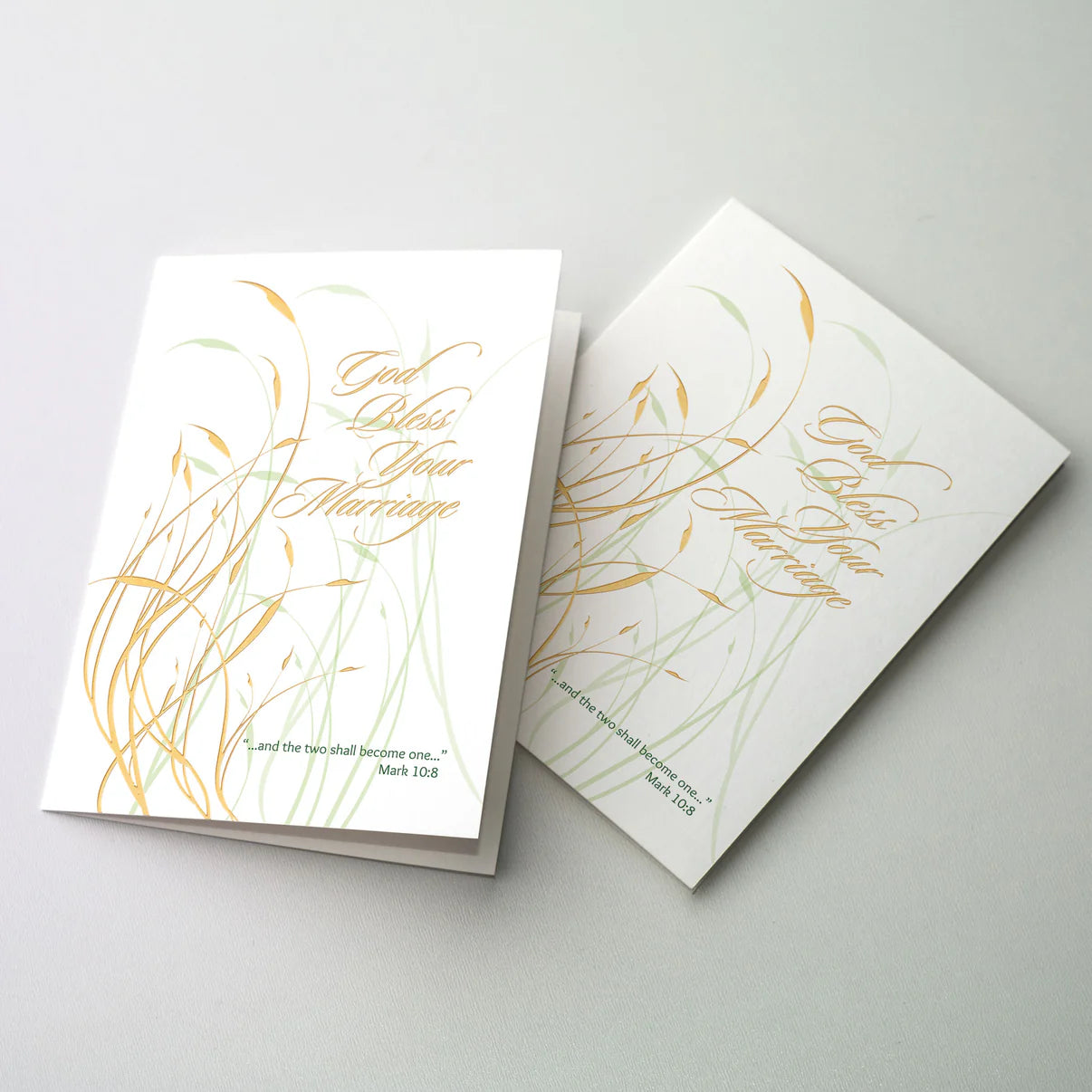 GC - God Bless Your Marriage - Wedding Congratulations Card