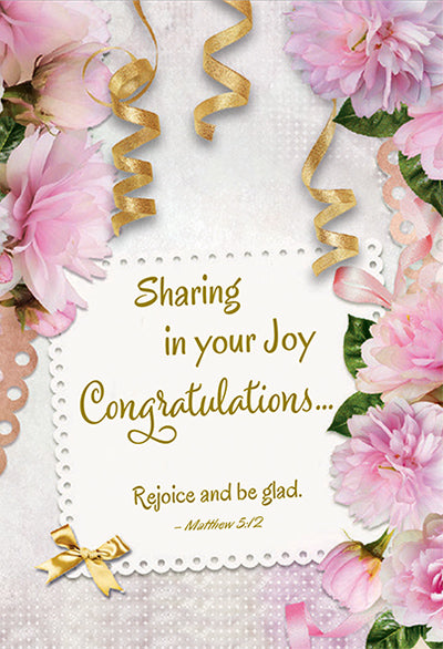 GC - Sharing in Your Joy Congratulations