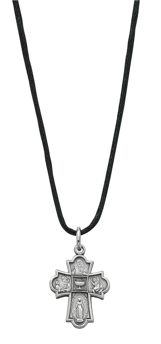 PEWTER 4-WAY PENDANT