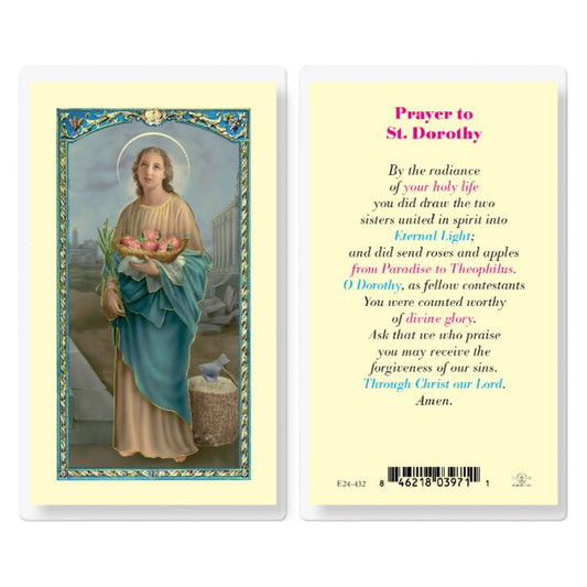 Holy Card - Laminated - 800-590 Dorothy