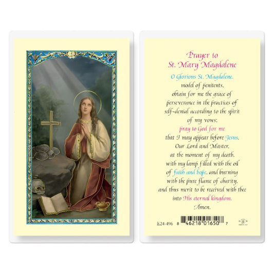 Holy Card - Laminated - 800-563 Mary Magdalene