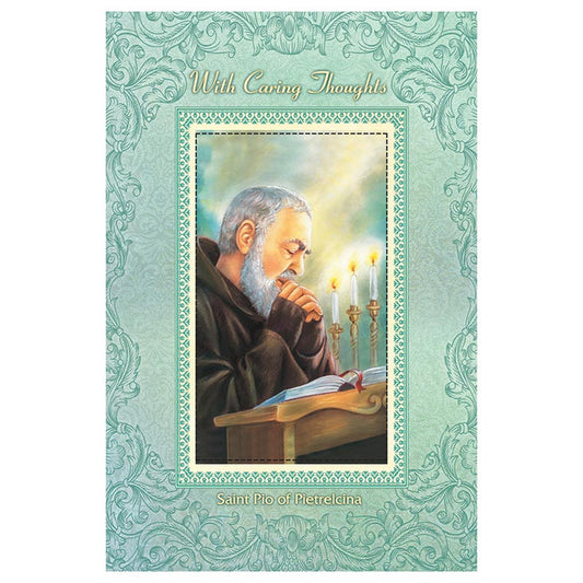 With Caring Thoughts Encouragement Card