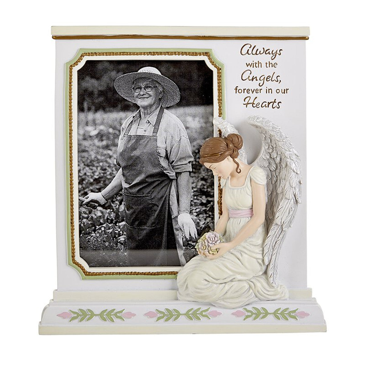 Memorial Photo Frame w/ Angel