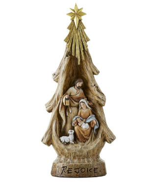 Rejoice Nativity Tree