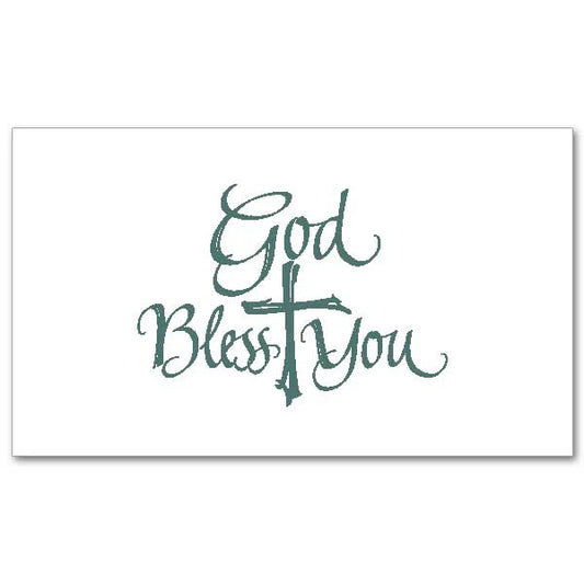 God Bless You Greeting Cards