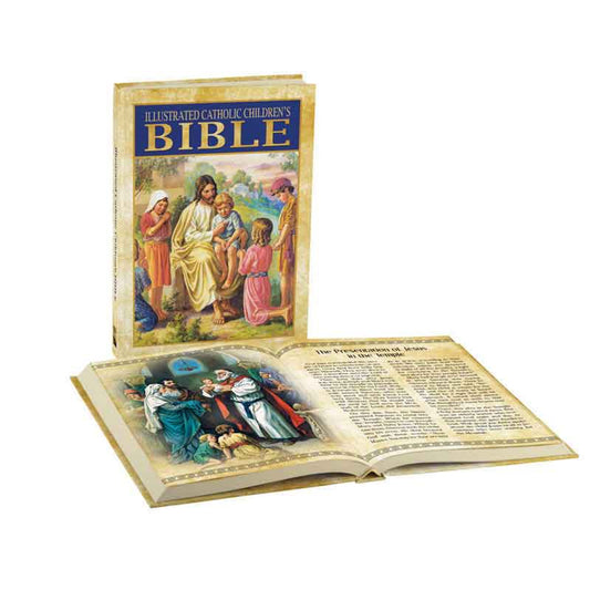 Illustrated Catholic Children's Bible - Hardcover