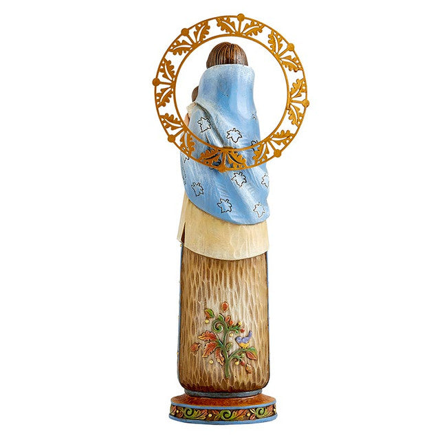 Fall Madonna and Child Statue