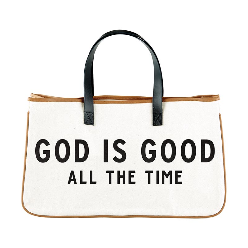 Large Canvas Tote - Blessed