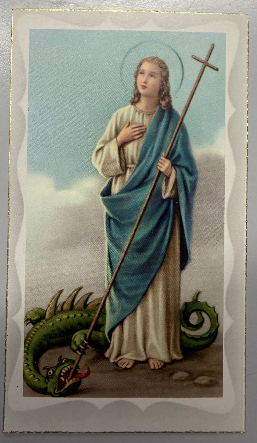Holy Card - Paper - Novena to St. Martha