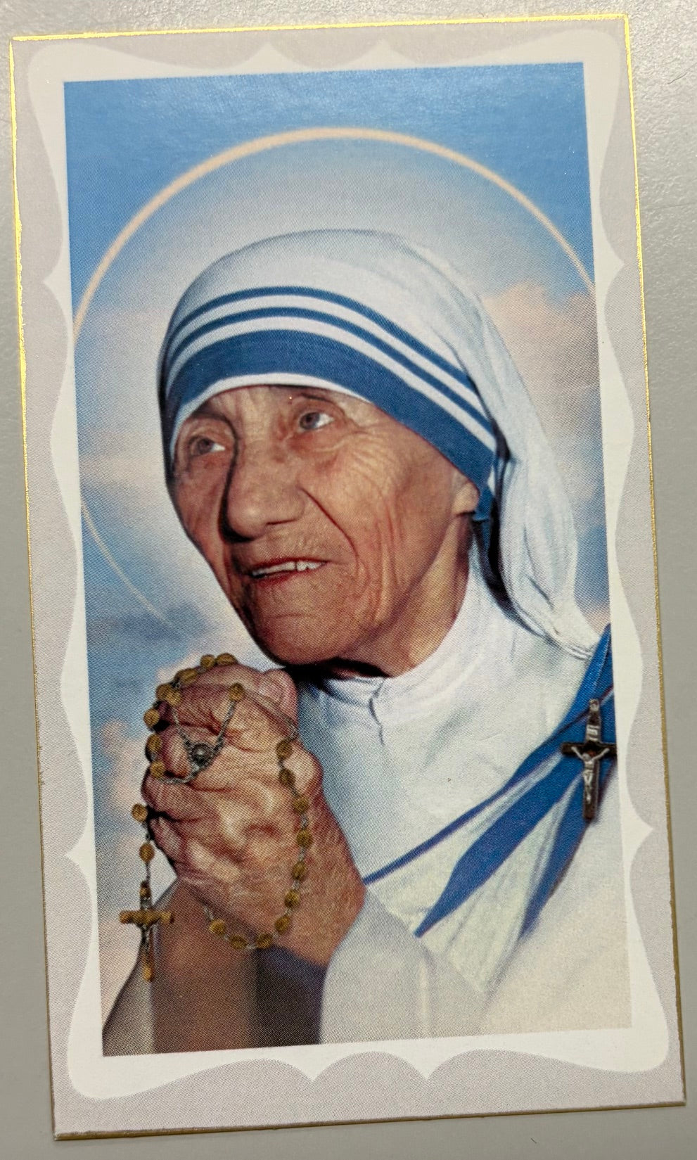 Holy Card - Paper - Prayer for Saint Teresa of Calcutta