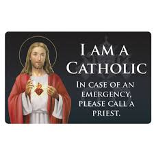 I am a Catholic Card
