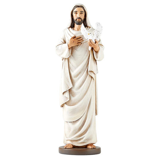 8" Statue - Receive the Holy Spirit