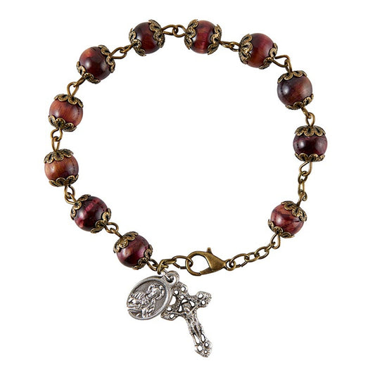 Rosary Bracelet Sacred Heart