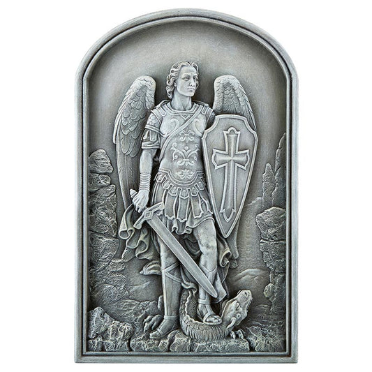 St. Michael Garden Plaque