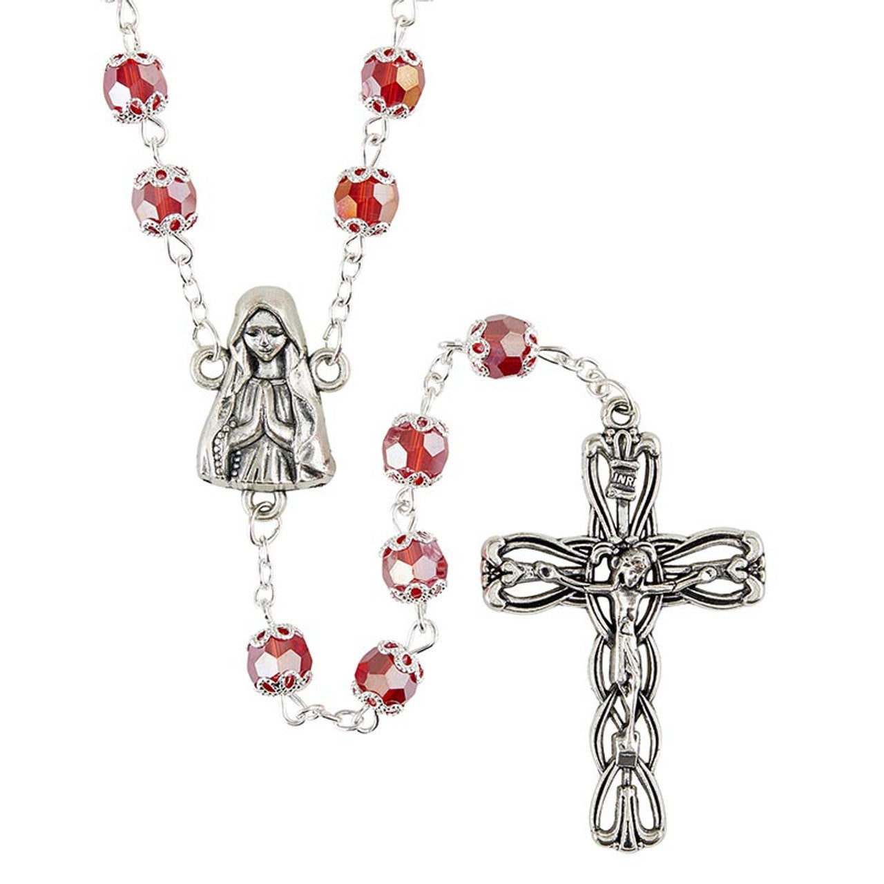 Double Capped Rosary - 7mm