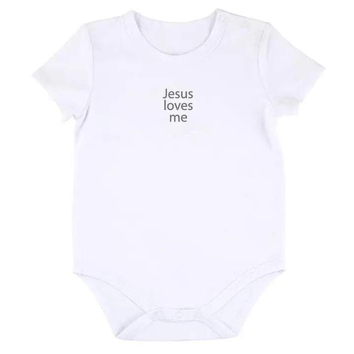 Snapshirt Onesie - Jesus Loves Me