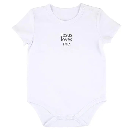 Snapshirt Onesie - Jesus Loves Me